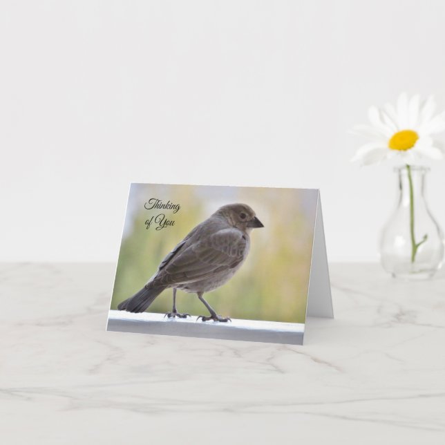 Tarjeta Cerca de mi corazón y oraciones - Pensando en ti (Planta pequeña)