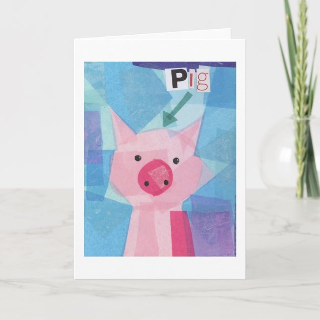 Tarjeta Cerdo (Anverso)