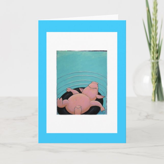 Tarjeta cerdo (Anverso)