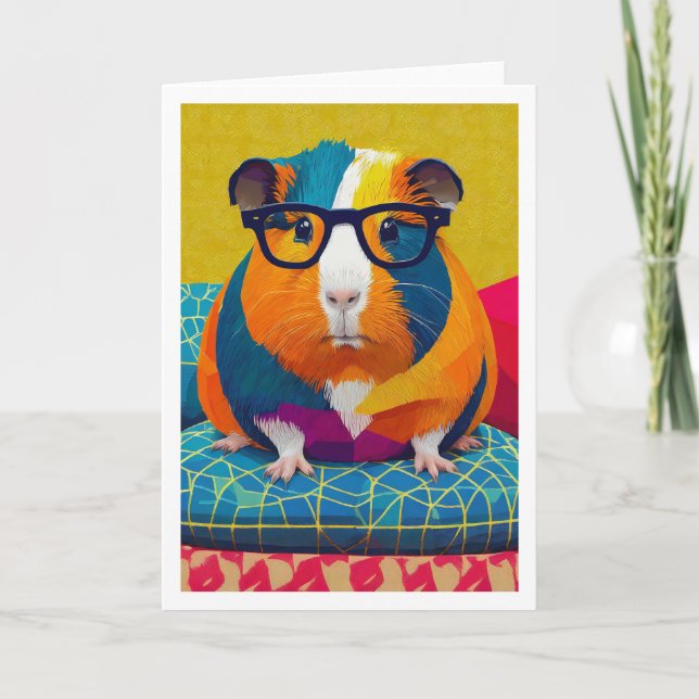 Tarjeta Cerdo de Guinea (Anverso)