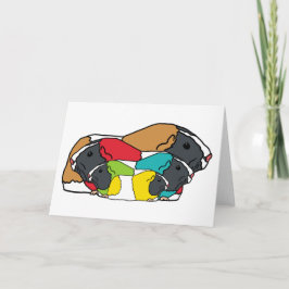 Tarjeta Cerdos de Guinea