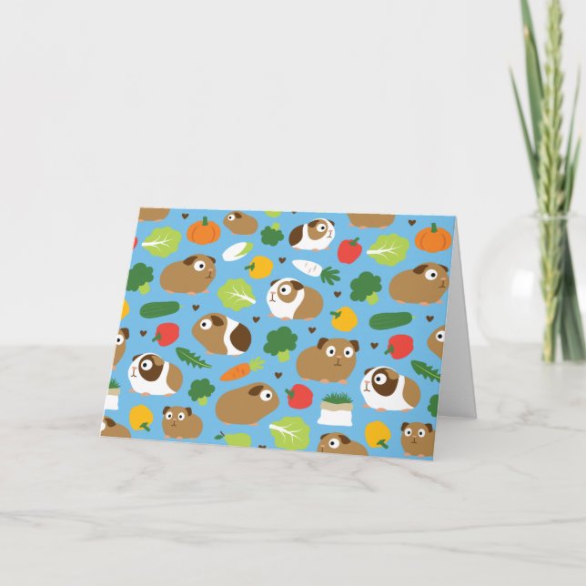 Tarjeta Cerdos de Guinea y sus tratamientos (Anverso)