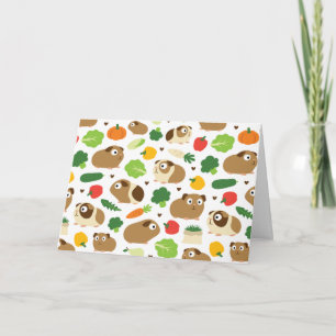 Tarjeta Cerdos de Guinea y sus tratamientos