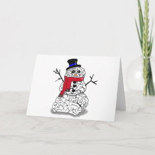 Tarjeta Cerebro de nieve
