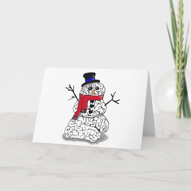 Tarjeta Cerebro de nieve (Anverso)