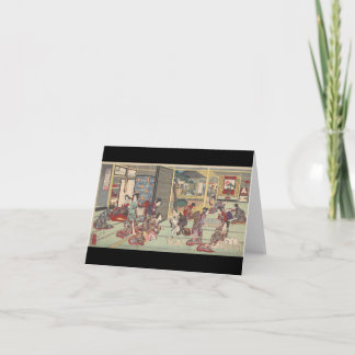 Tarjeta Ceremonia japonesa del nacimiento - notecard