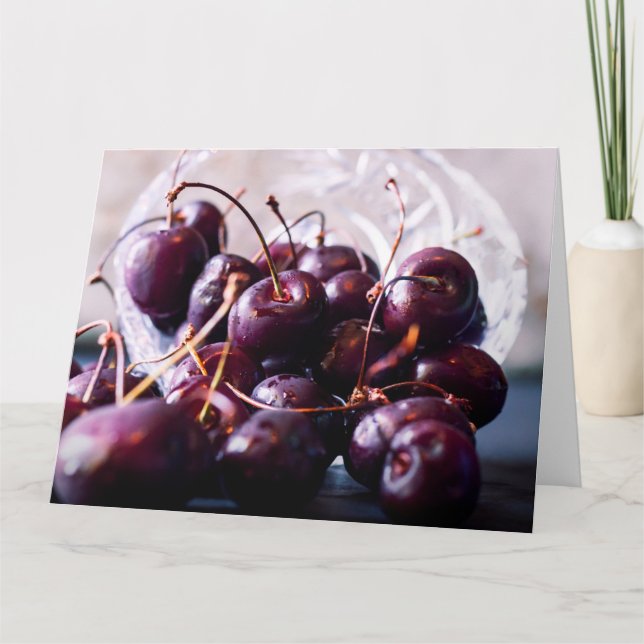 Tarjeta Cerezas (Anverso)