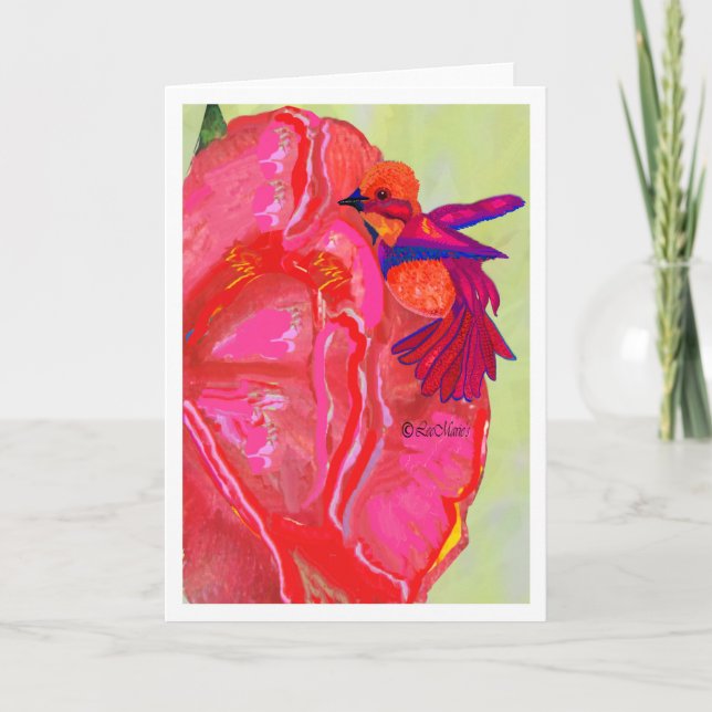 Tarjeta Cerrar el diseño creativo de LeeMarie (Anverso)