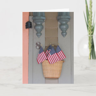 Tarjeta Cesta de Banderas - Viñedo de Martha