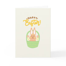 Cesta de Conejo Feliz Pascua