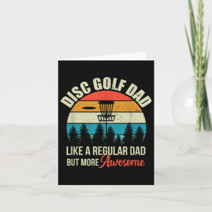 Tarjeta Cesta de la cesta de golf de disco masculino Cita