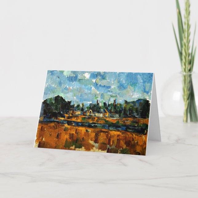 Tarjeta Cezanne - Riverbanks (Anverso)