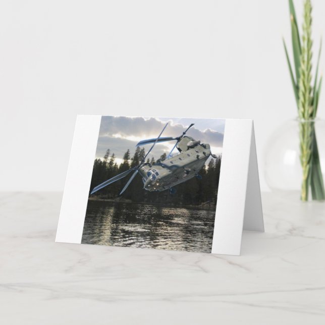 TARJETA CH-47 CHINOOK (Anverso)