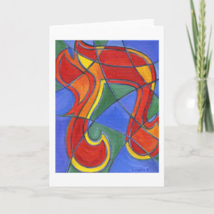 Tarjeta Chai Mosaic Note Card