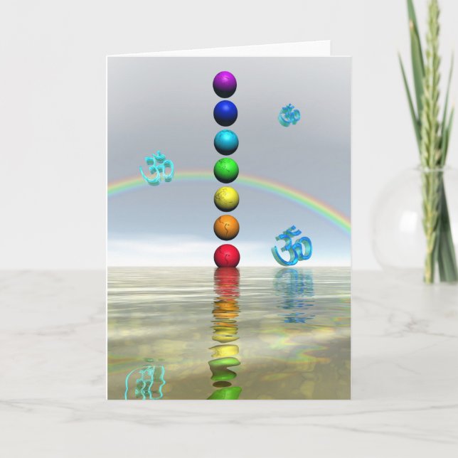 Tarjeta chakras blancos (Anverso)