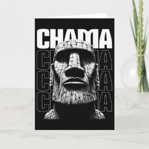 Tarjeta Chama fan de artes marciales mixtas Muay Thai Kick
