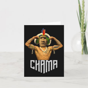 Tarjeta Chama Paotan Mma Fan Jjb Boxing Muay Thai Kickboxi
