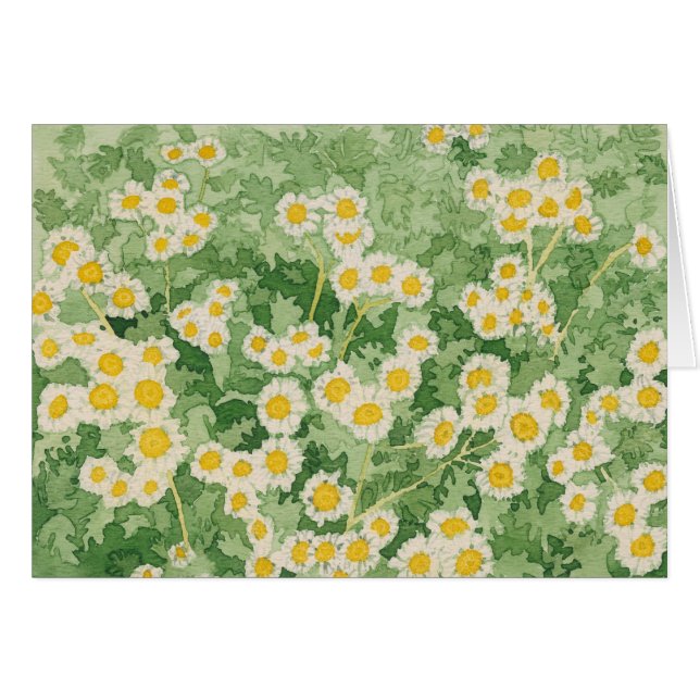 Tarjeta Chamomiles (Anverso (Horizontal))