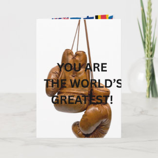 Tarjeta CHAMPION Celebration Card - Blank Inside