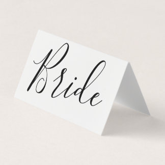 Tarjeta Change Font - Custom Bride