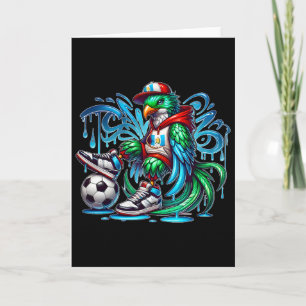 Tarjeta Chapin Guate Pájaro Guatemala Bandera Urbyn Quetza