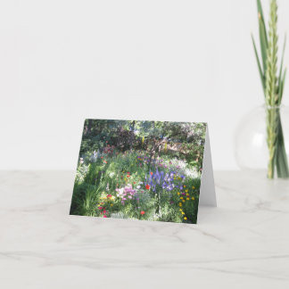 Tarjeta Chapoteo del color