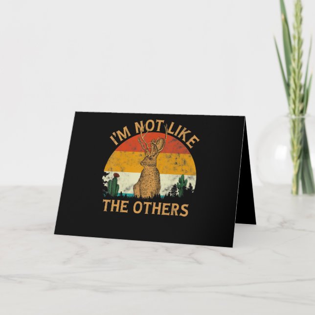 Tarjeta Chaqueta de Cactus de Amanecer Estilo Lover| Rabbi (Anverso)