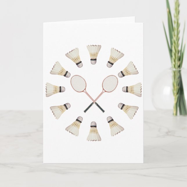 Tarjeta Chaquetas de Badminton (Anverso)