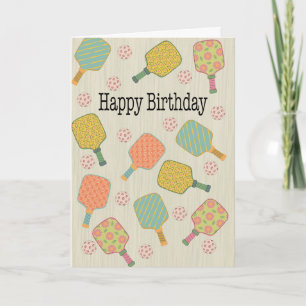 Tarjeta Chaquetas y bolas de bolas de póquer de cumpleaños
