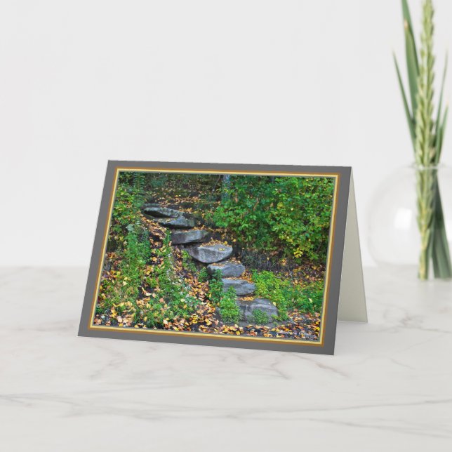 Tarjeta Charca de Walden: Paso-Saludo (Anverso)