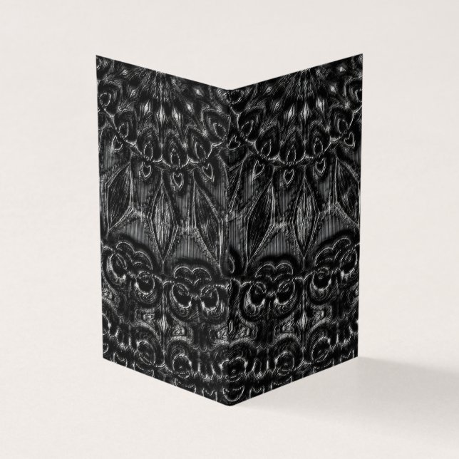 Tarjeta Charcoal Mandala  (Exterior)