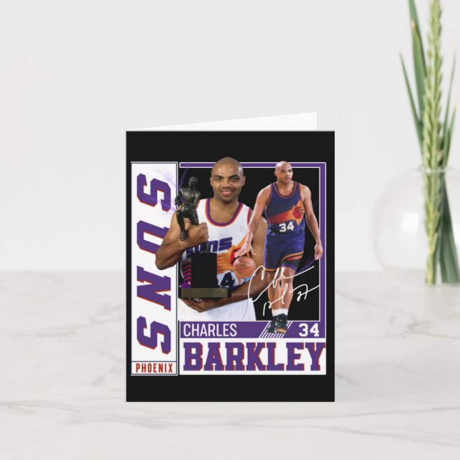 Tarjeta Charles Barkley La Señal De La Leyenda Del Balonce (Anverso)