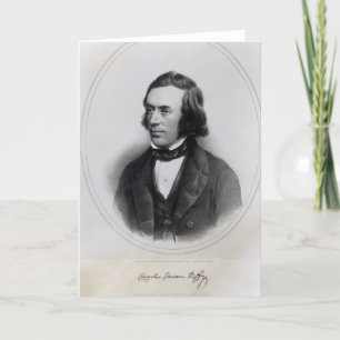 Tarjeta Charles Gavan Duffy, litografiado por H.O'Neill