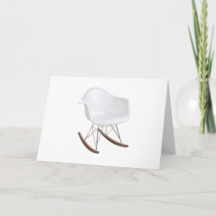 Tarjeta Charles & Ray Eames Shell Eiffel Rocking Chair