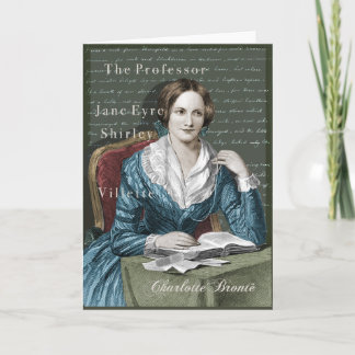 Tarjeta Charlotte Bronte