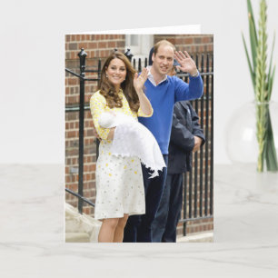 Tarjeta Charlotte Elizabeth Diana - Británicos quieren a