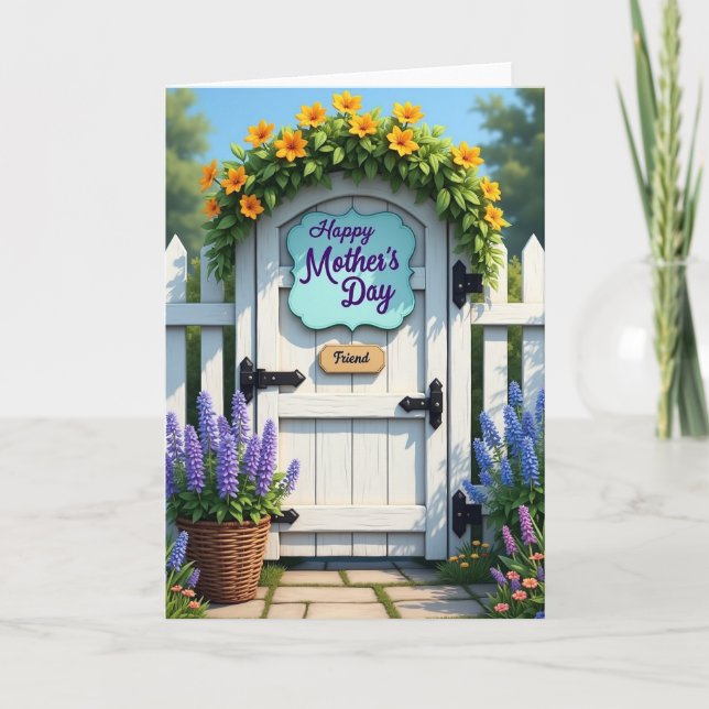 Tarjeta Charming Mothers Day Pathway Card (Anverso)