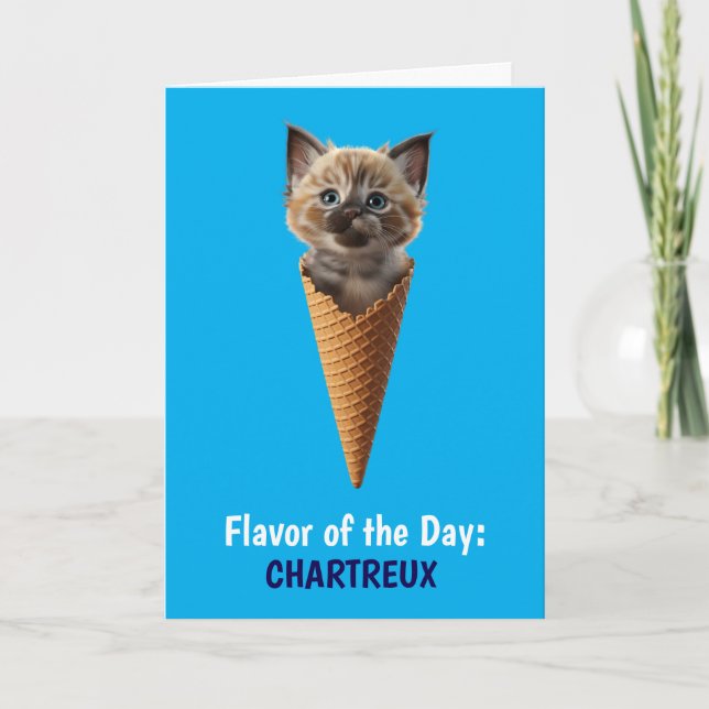 Tarjeta Chartreux Cone (Anverso)