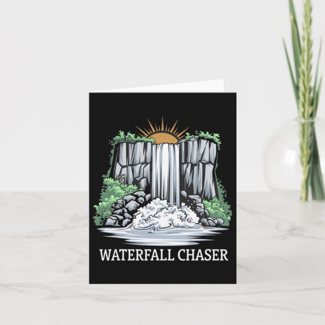 Tarjeta Chaser de cascada profesional (Anverso)