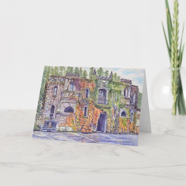 Tarjeta Chateau Montelena (Anverso)