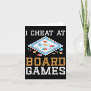 Tarjeta Cheat In Board Game Funny Host Winter Cheater Ta