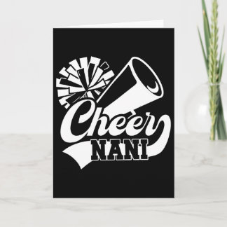 Tarjeta Cheer Nani Grandma For Mother's Day Black Cheerlea