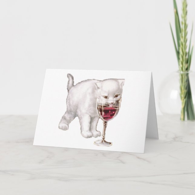 Tarjeta Cheers Kitten Card (Anverso)