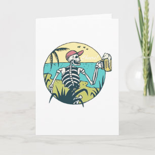Tarjeta Cheers Skull