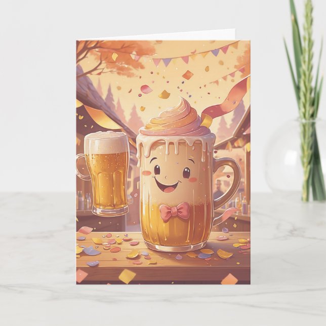 Tarjeta Cheers to Another Year (Anverso)