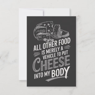 Tarjeta Cheese Lover