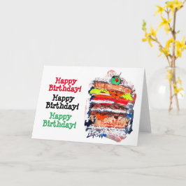 Tarjeta Cheeseburger #170229