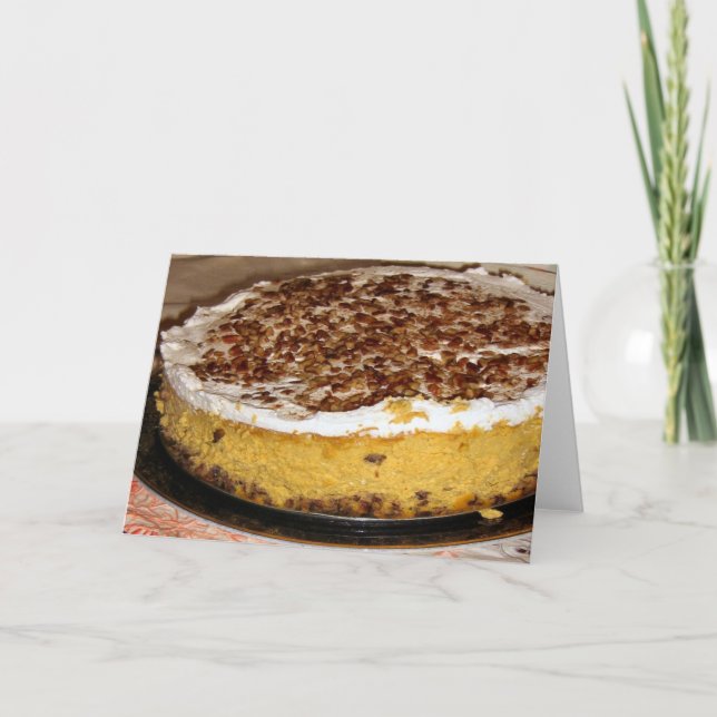 Tarjeta Cheesecake (Anverso)