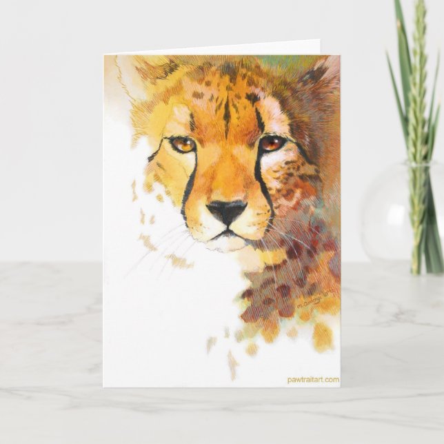 Tarjeta - ¡Cheetah! (Anverso)