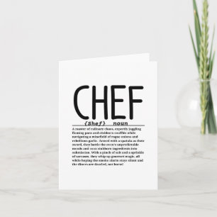 Tarjeta Chef